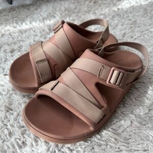 Chaco Women's Sandals in Brown and Tan